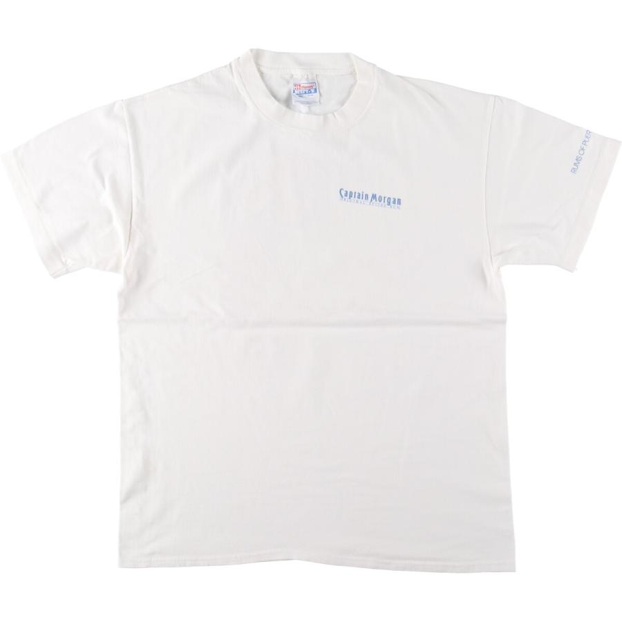 Hanes（ヘインズ） 古着 90~00年代 キャプテンモルガン バックプリント
