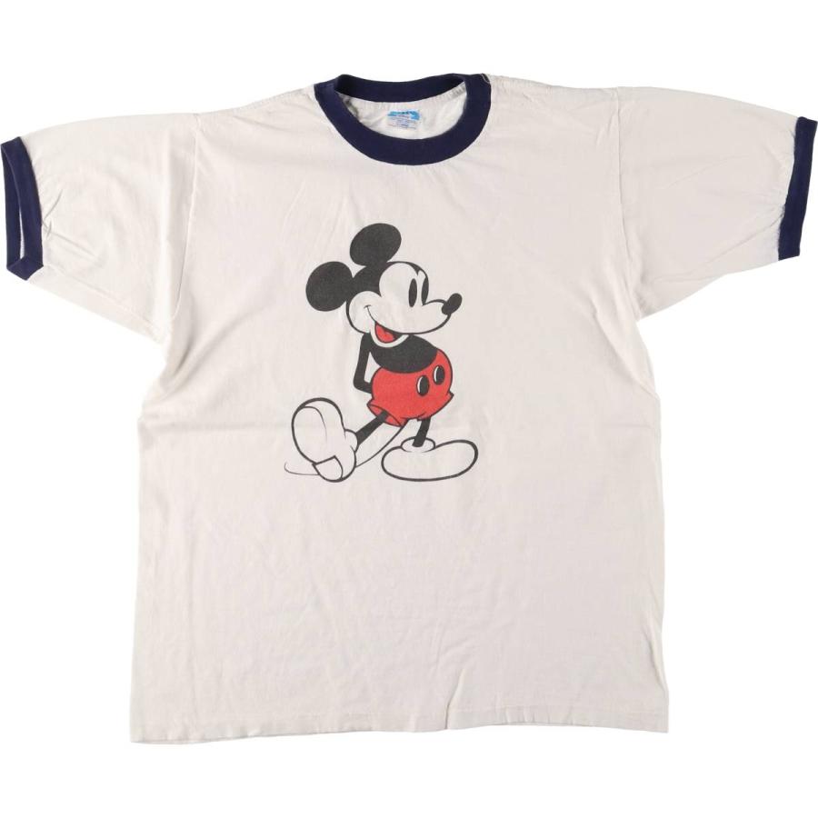 80年代 MICKEY MOUSE ミッキーマウス USA製 Tシャツe329 90's Mickey Mouse Tshirt MADE IN USA 90年代 ディズニー