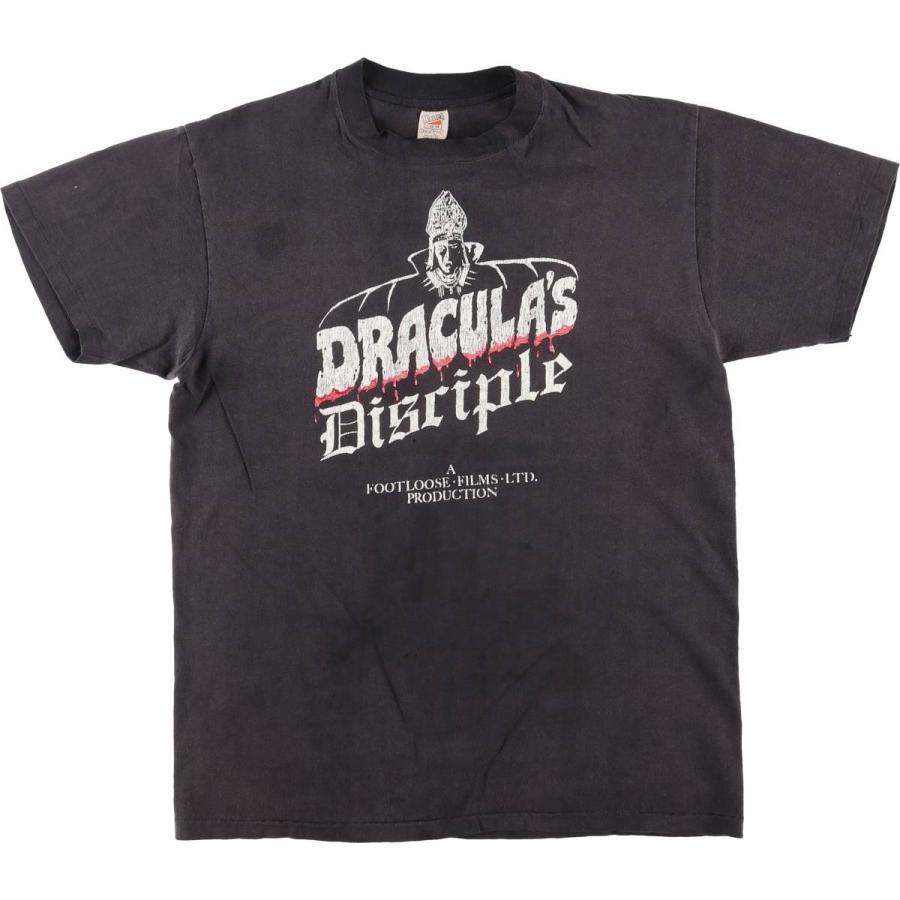 古着 ヴィンテージ 70's Hanes ヘインズ 三角タグ Tシャツ L Hanes 古着 70年代 ヘインズ 三角タグ DRACULA'S Disciple