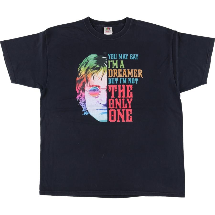 ジョンレノン フルーツオブザルーム Tシャツ FRUIT OF THE LOOM 古着 フルーツオブザルーム John Lennon