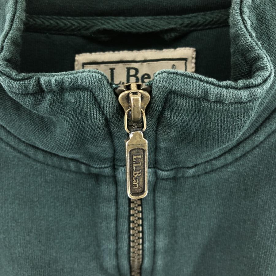 L.L.Bean（エルエルビーン） 古着 ハーフジップスウェットシャツ