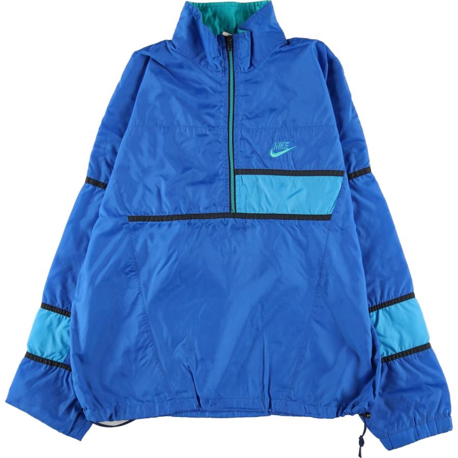 NIKE 古着 90年代 ナイキ 銀タグ ハーフジップ ウォームアップ