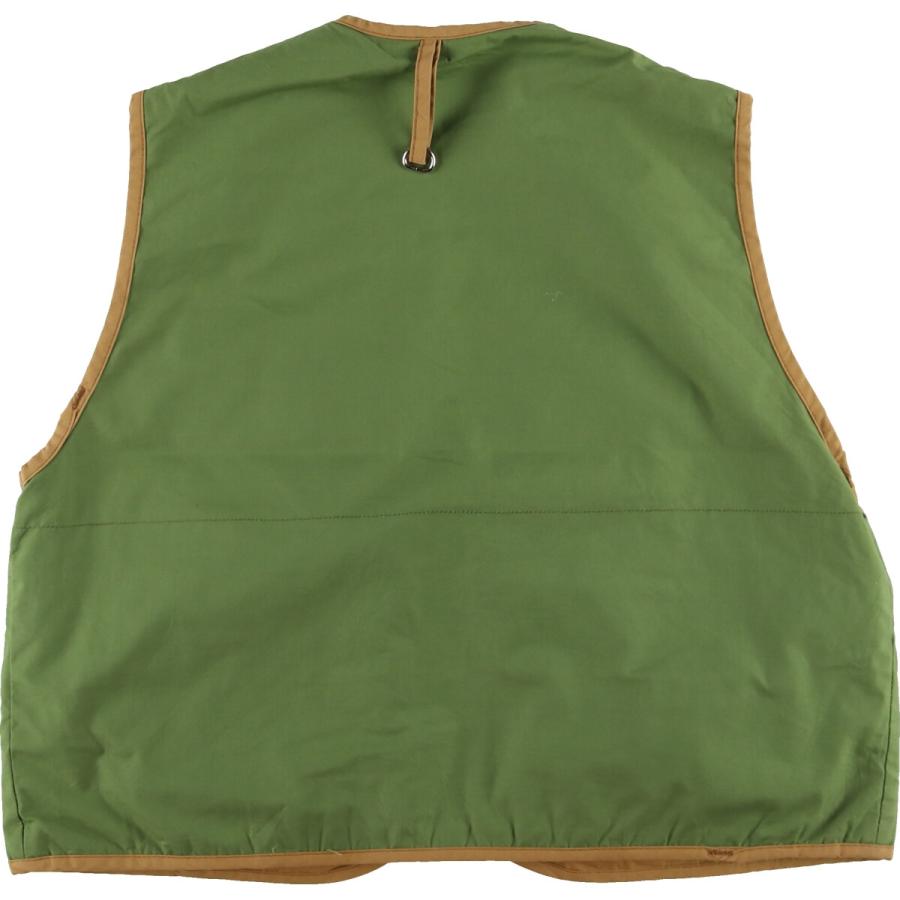 Columbia フィッシングベスト 黒タグ Mサイズ オリーブグリーン 2025年