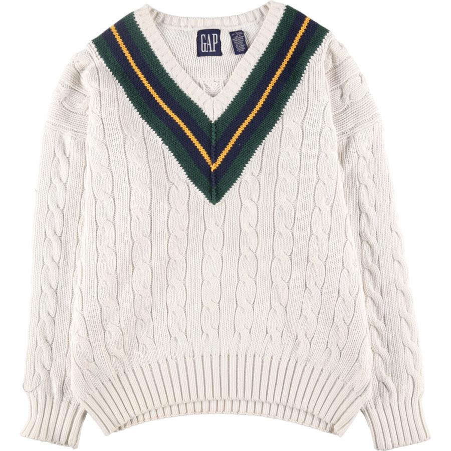 GAP 古着 90年代 ギャップ オールドギャップ チルデンニット