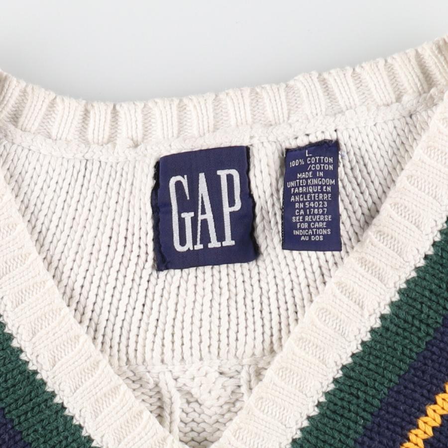 GAP（ギャップ） 古着 90年代 オールドギャップ チルデンニット