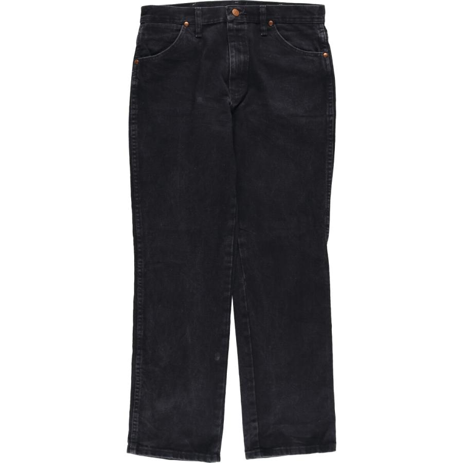 Wrangler（ラングラー） 古着 90~00年代 ブラックデニム ストレート 