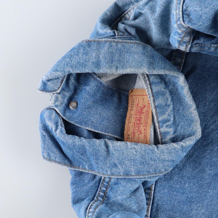 Levi's 古着 90年代 リーバイス 70506-0214 デニムジャケット G Levi's 古着 90年代 リーバイス 70506-0214 デニムジャケット G