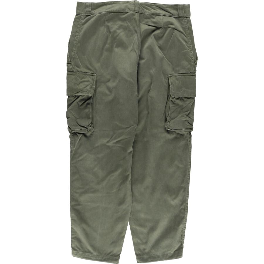 (古着) ヴィンテージ　ミリタリーカーゴパンツ 古着 フランス軍 60年代 M-64 ミリタリー カーゴパンツ 92M
