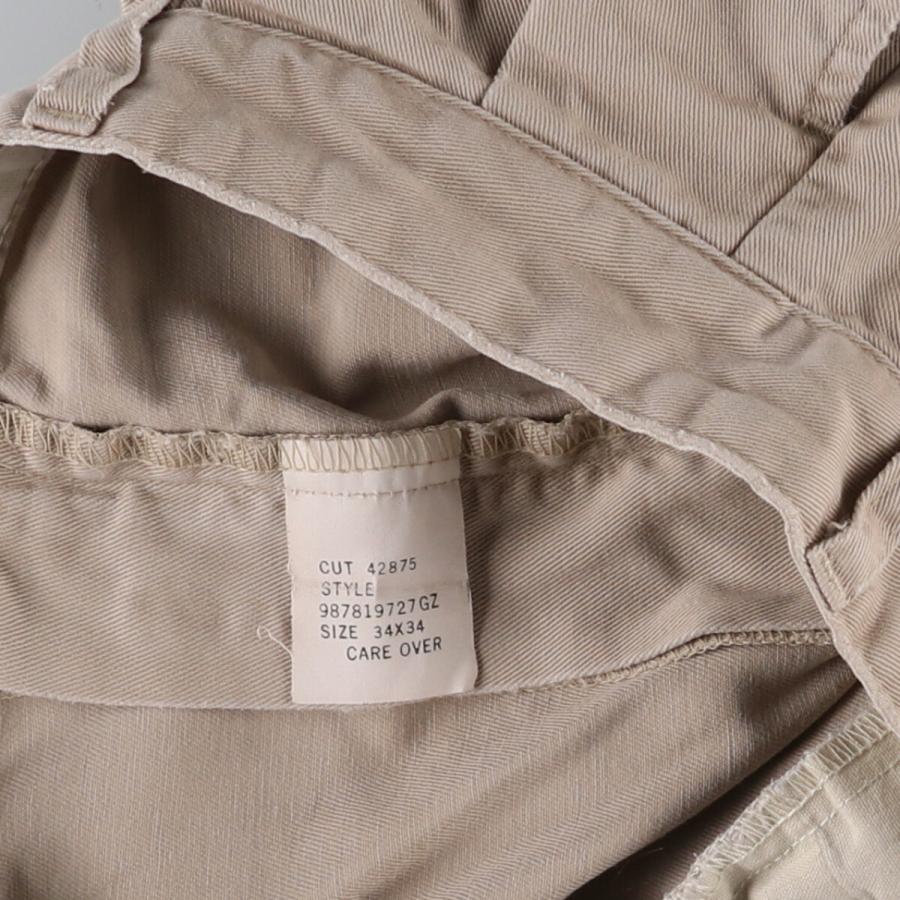 【USA古着】90s ラルフローレンチノパンW34L32 ノータック　ブラウン 古着 90年代 ラルフローレン Ralph Lauren POLO RALPH LAUREN