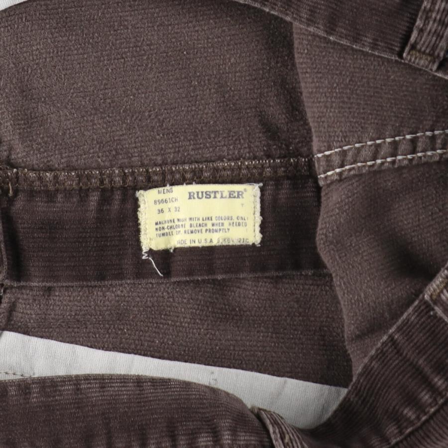 interstate コーデュロイ　パンツ　ヴィンテージ　usa 古着 古着 80s USA製 Lee 200-2801 墨黒 ブラック コーデュロイ