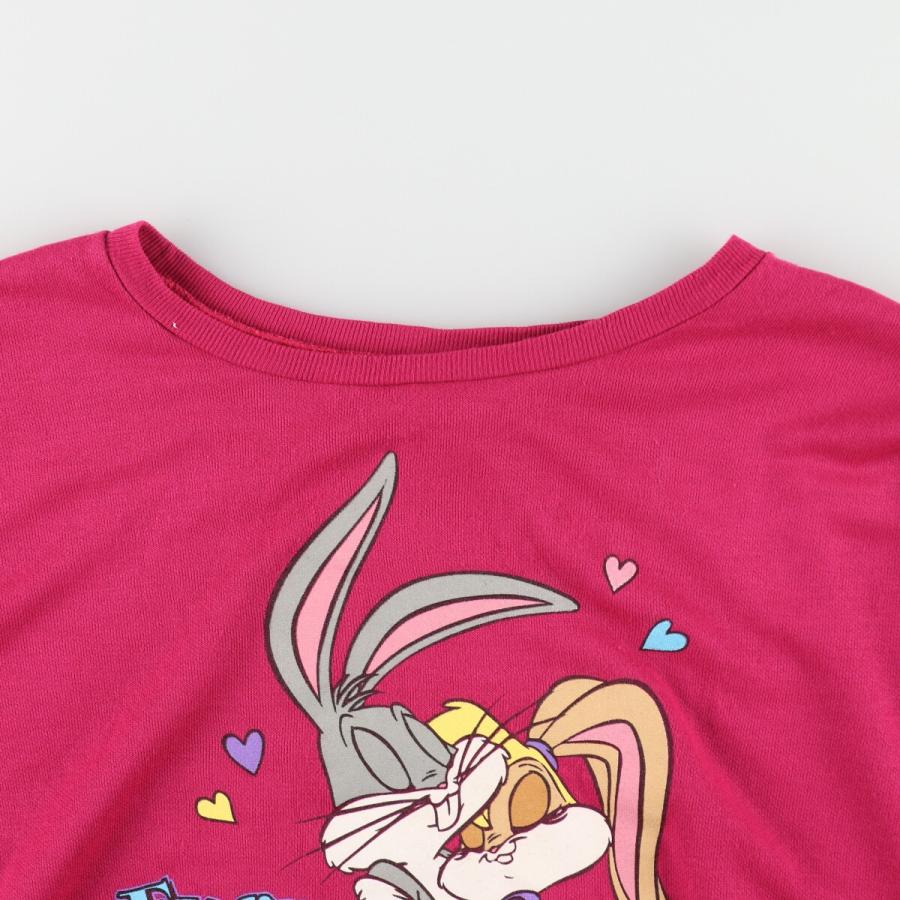 古着 90年代 バッグスバニー ローラバニー キャラクタースウェット 