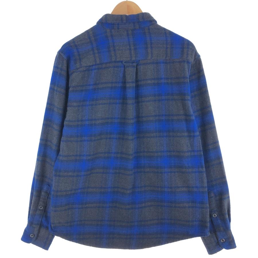ORVIS フランネル チェックシャツ 長袖 古着 オービス ORVIS 長袖 フランネルチェックシャツ メンズL