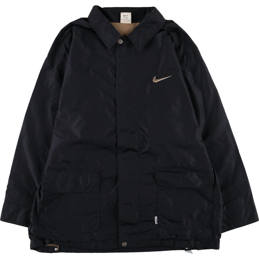 NIKE 古着 90年代 ナイキ バックロゴ 襟付き ナイロンジャケット NIKE 古着 90年代 ナイキ バックロゴ 襟付き ナイロンジャケット