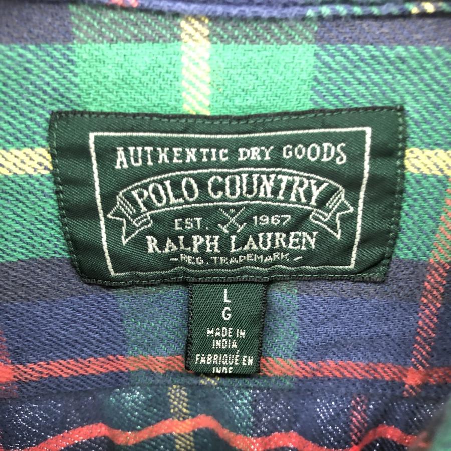 古着 ~90年代 ラルフローレン Ralph Lauren ポロカントリー 長袖