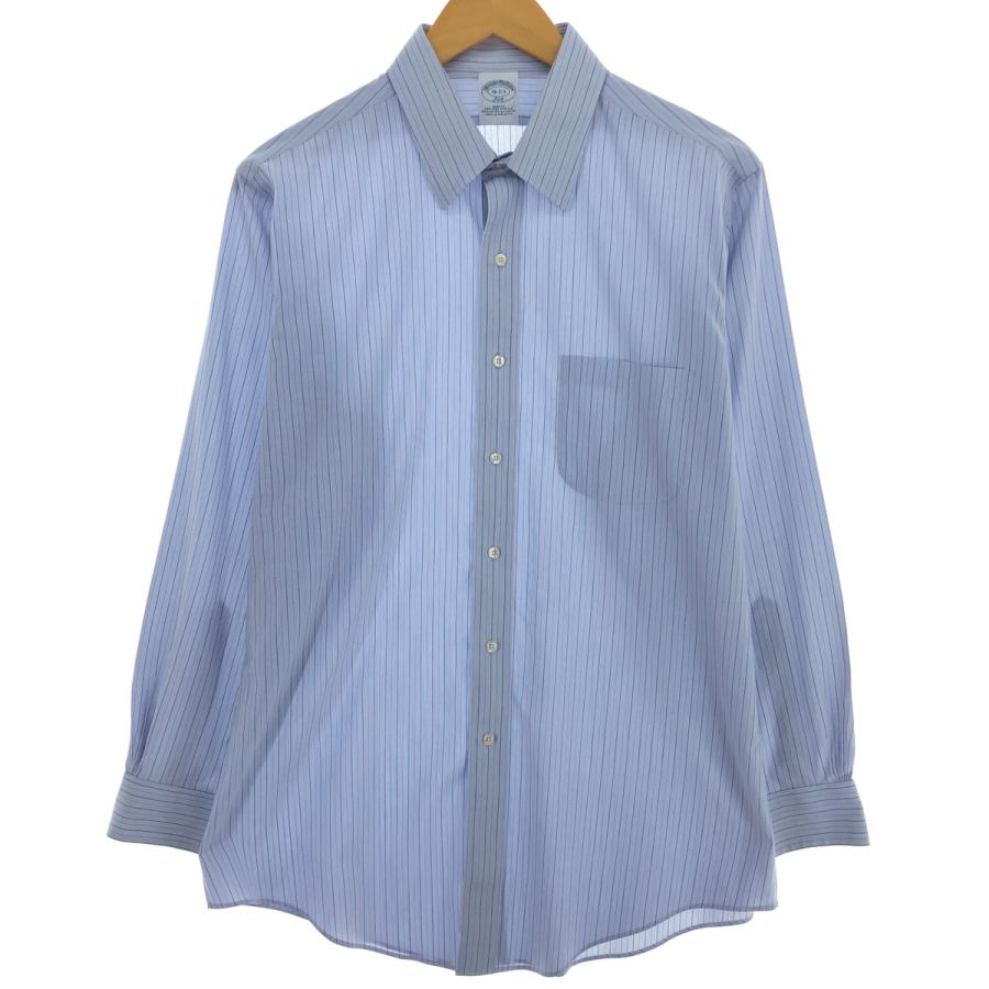 ブルックスブラザーズ 346 ストライプ柄長袖シャツ BROOKS BROTHERS 古着 ブルックスブラザーズ Brooks Brothers