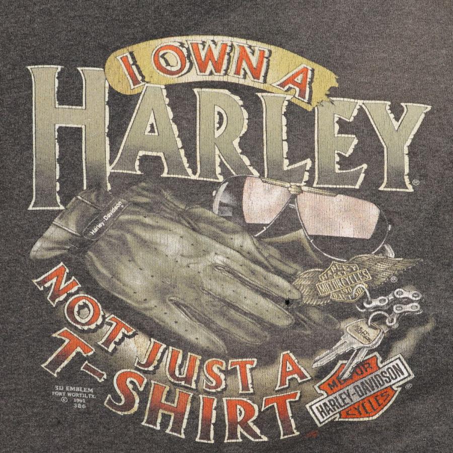 古着 90年代 ハーレーダビッドソン Harley-Davidson 3D EMBLEM  