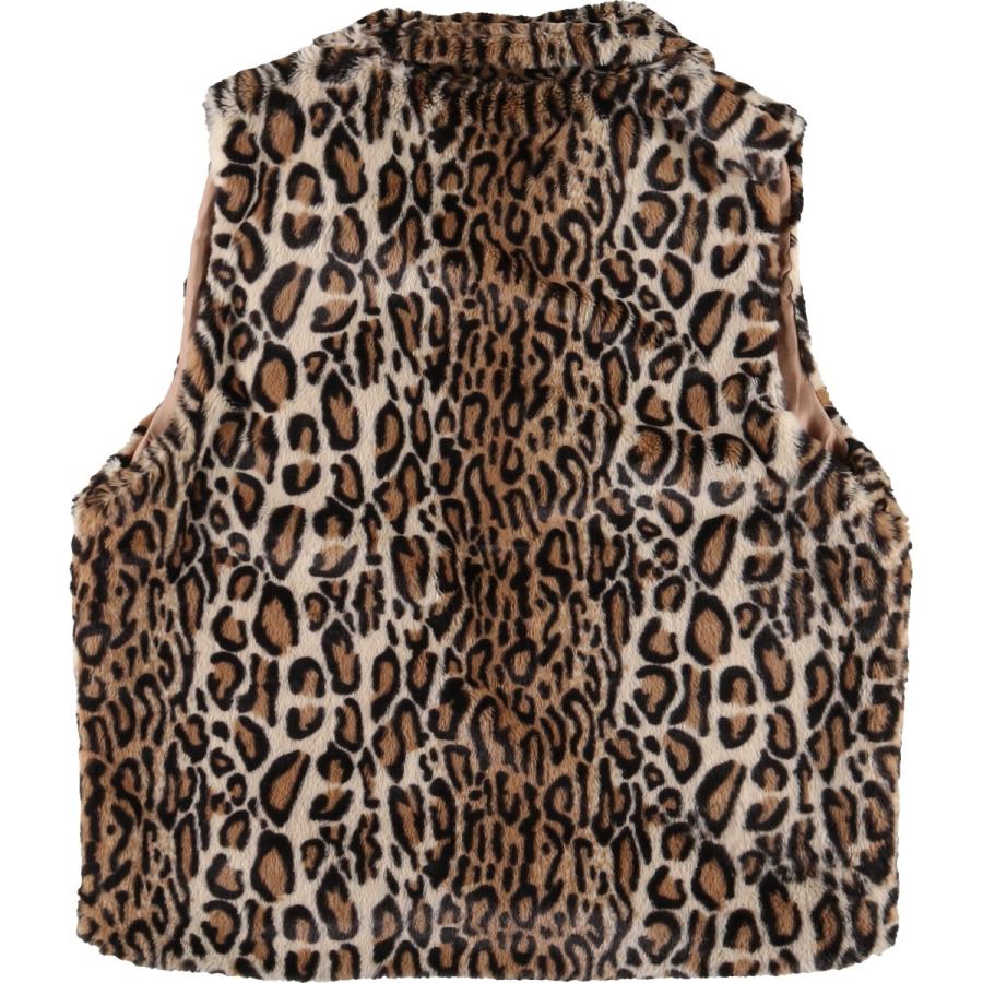 50s 60s レオパード アニマル柄 フェイクファー ベスト Kodiak 50s〜60s レオパード柄 ヴィンテージベスト – 古着屋Top of the