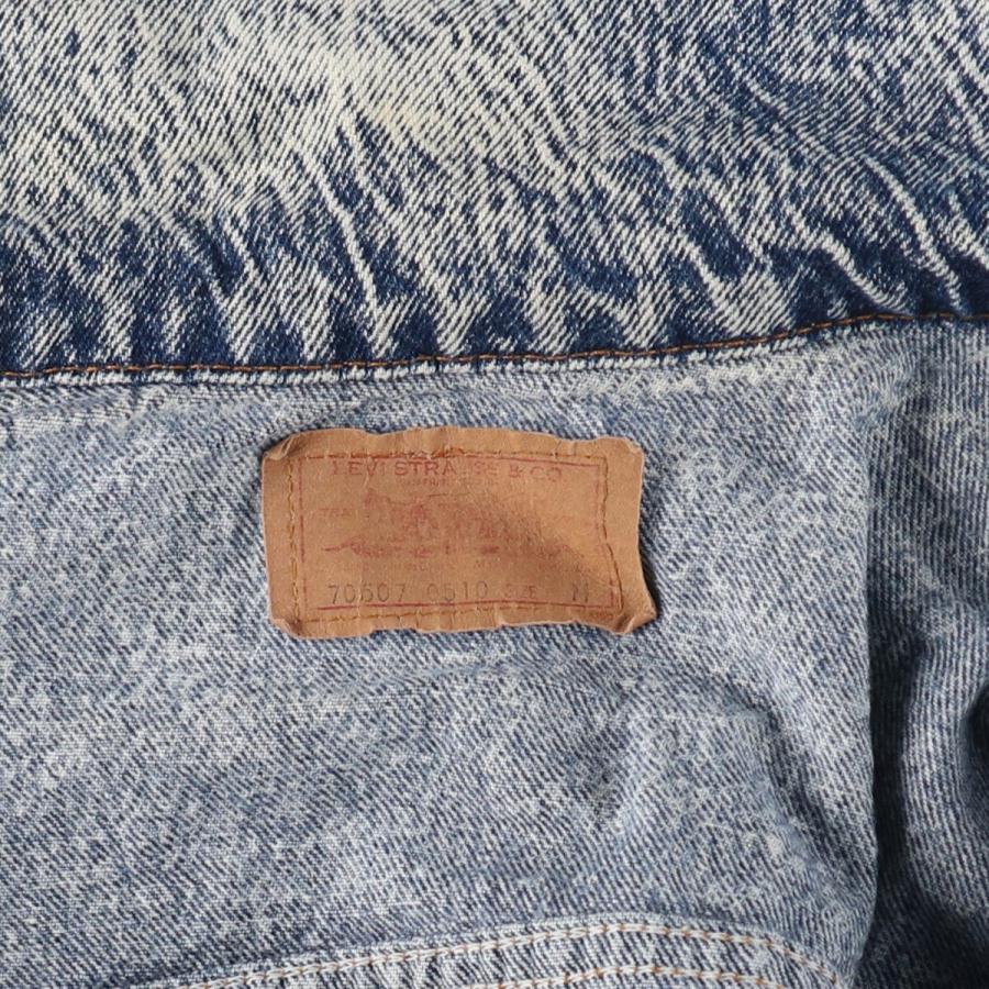 Levi's 古着 90年代 リーバイス 70507-0510 ケミカルウォッシュ