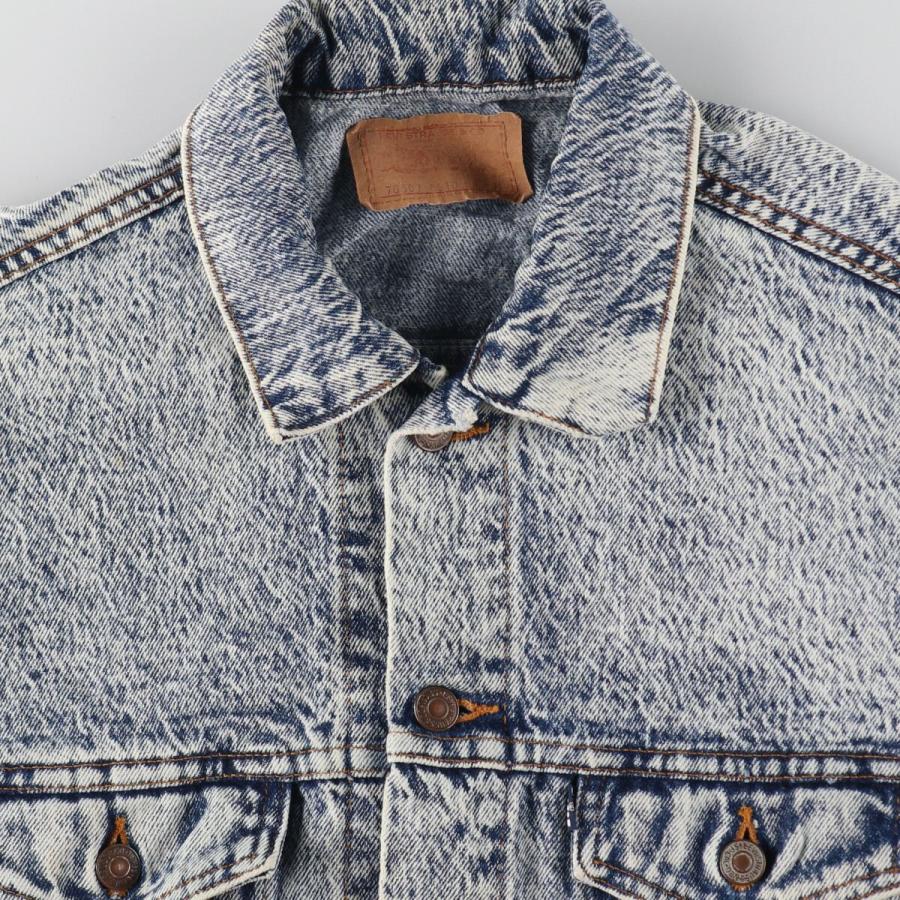 Levi's デニムジャケット Gジャン 70507 USA グレー
