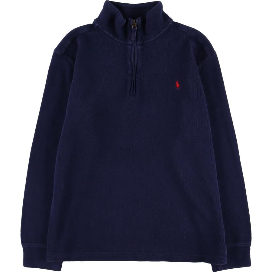 Ralph Lauren - 古着 ラルフローレン Ralph Lauren POLO by Ralph Lauren コットンニットハーフジップセーター レディースL相当 /eaa491902 古着 ラルフローレン Ralph Lauren POLO by コットンニット