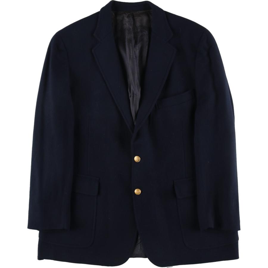 古着 ラルフローレン Ralph Lauren CHAPS チャップス 紺ブレザー 