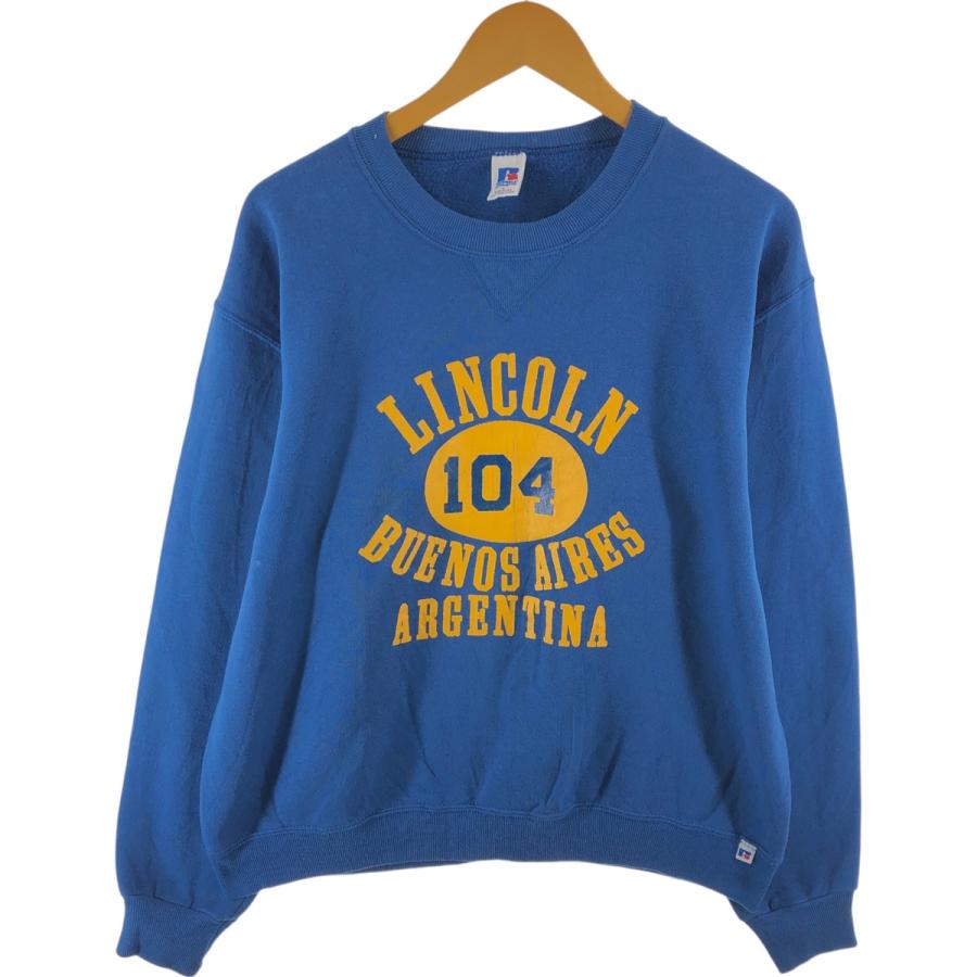 古着 90年代 ラッセル Russell カレッジスウェットシャツ トレーナー