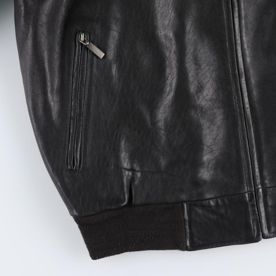 古着 YORN レザーブルゾン メンズXL相当 /eaa492976 : 古着屋JAM