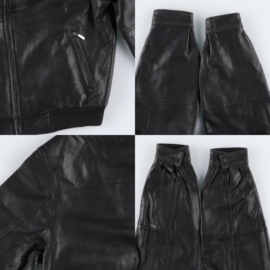 古着 YORN レザーブルゾン メンズXL相当 /eaa492976 : 古着屋JAM