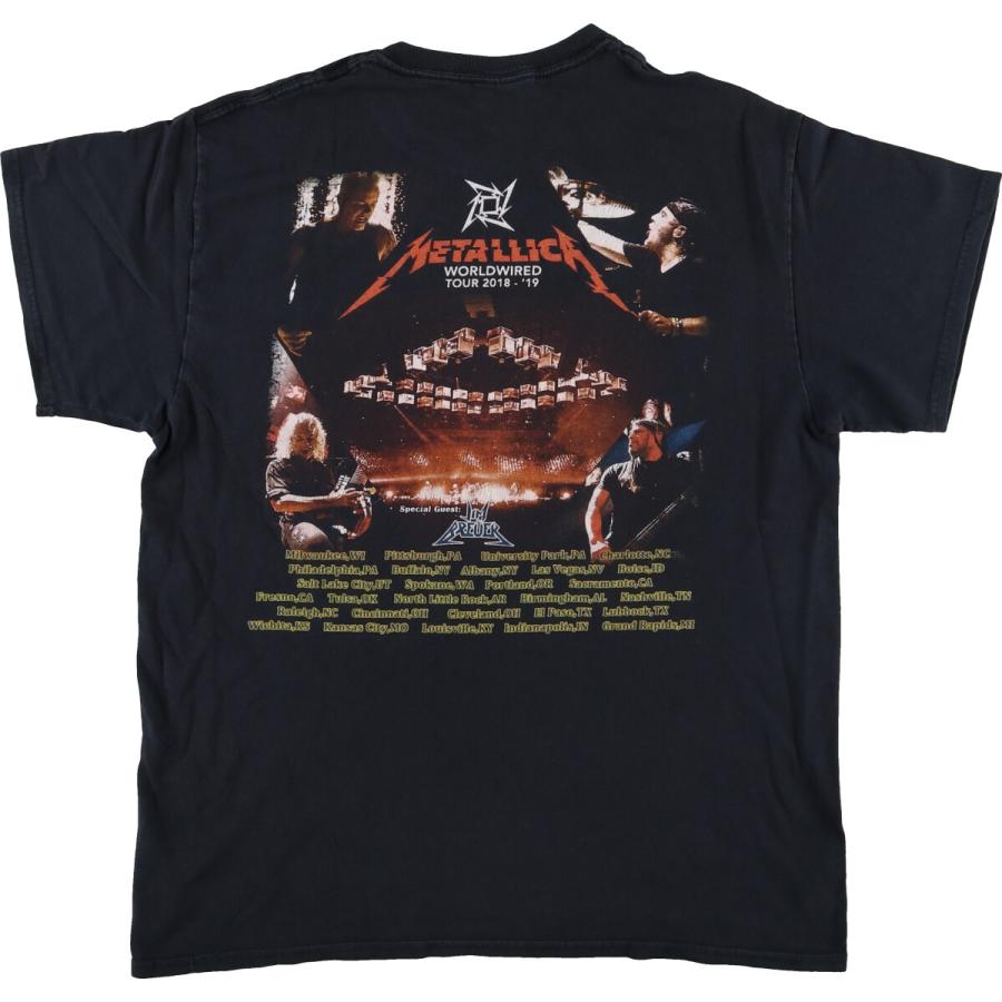 GILDAN 古着 ギルダン METALLICA メタリカ バンドTシャツ バンT メンズ 