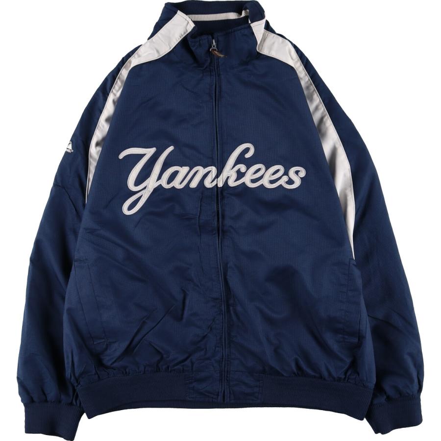 古着 MAJESTIC MLB NEW YORK YANKEES ニューヨークヤンキース ウインド
