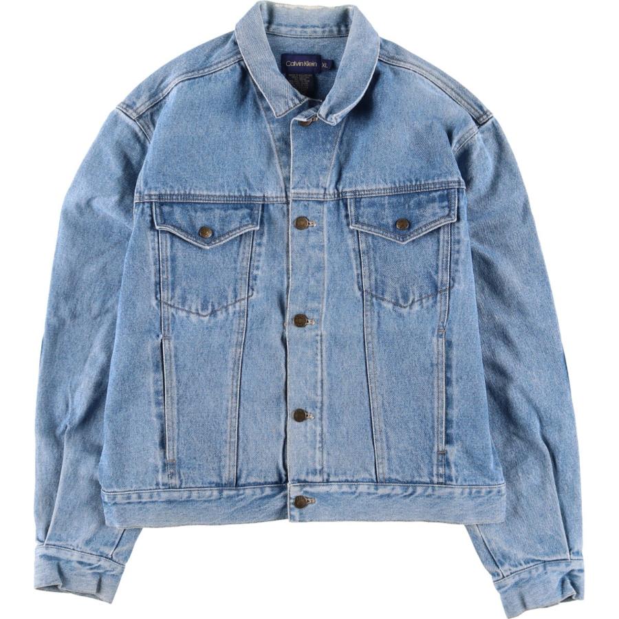 90's  カルバンクライン　デニムジャケット　S 中古・古着通販】Calvin Klein Jeans (カルバンクラインジーンズ