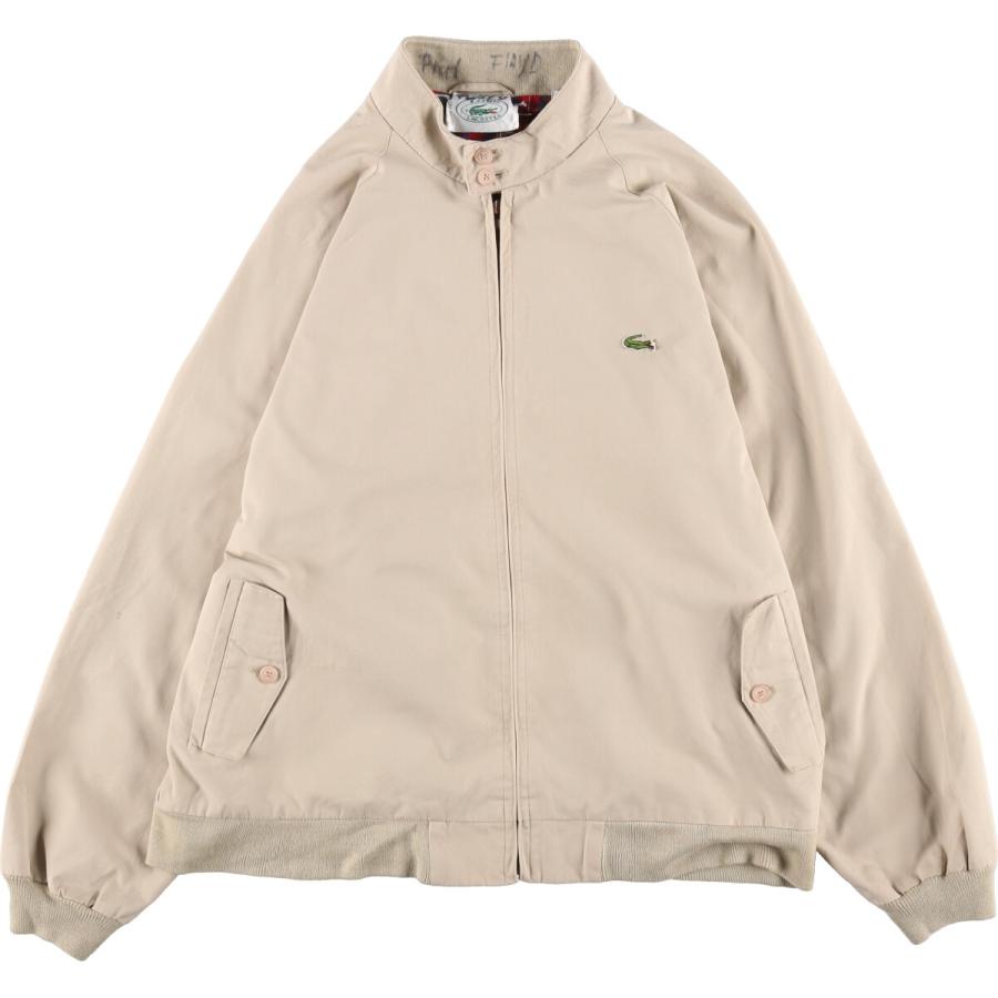古着 80~90年代 ラコステ LACOSTE ハリントンジャケット スイング  