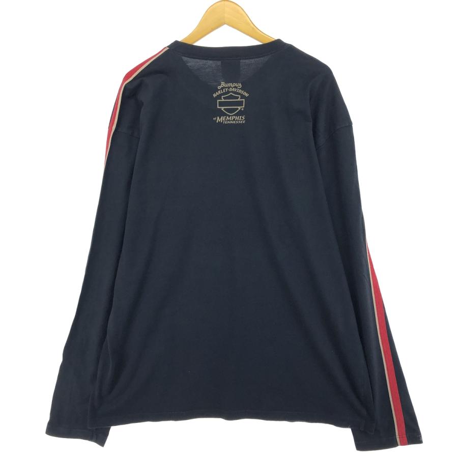 古着 00年代 ハーレーダビッドソン Harley-Davidson ロングTシャツ