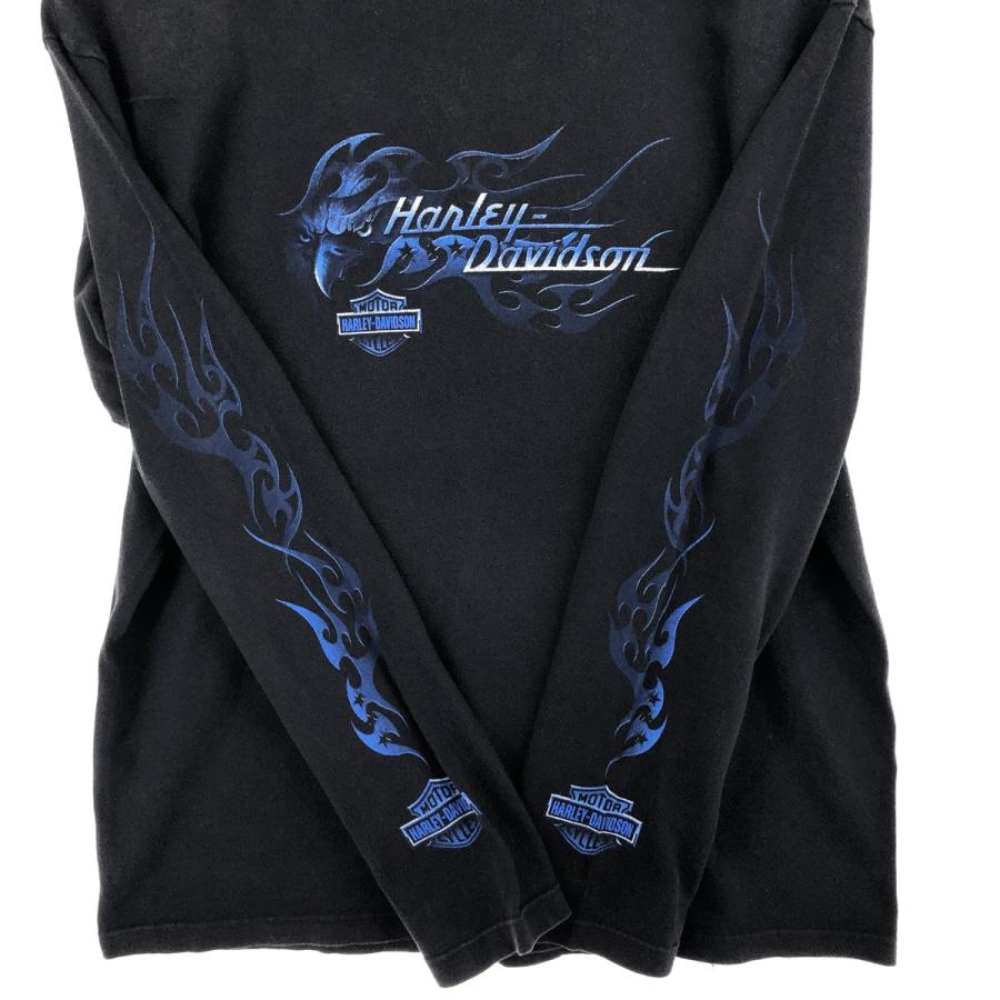 古着 ハーレーダビッドソン Harley-Davidson ファイヤーパターン