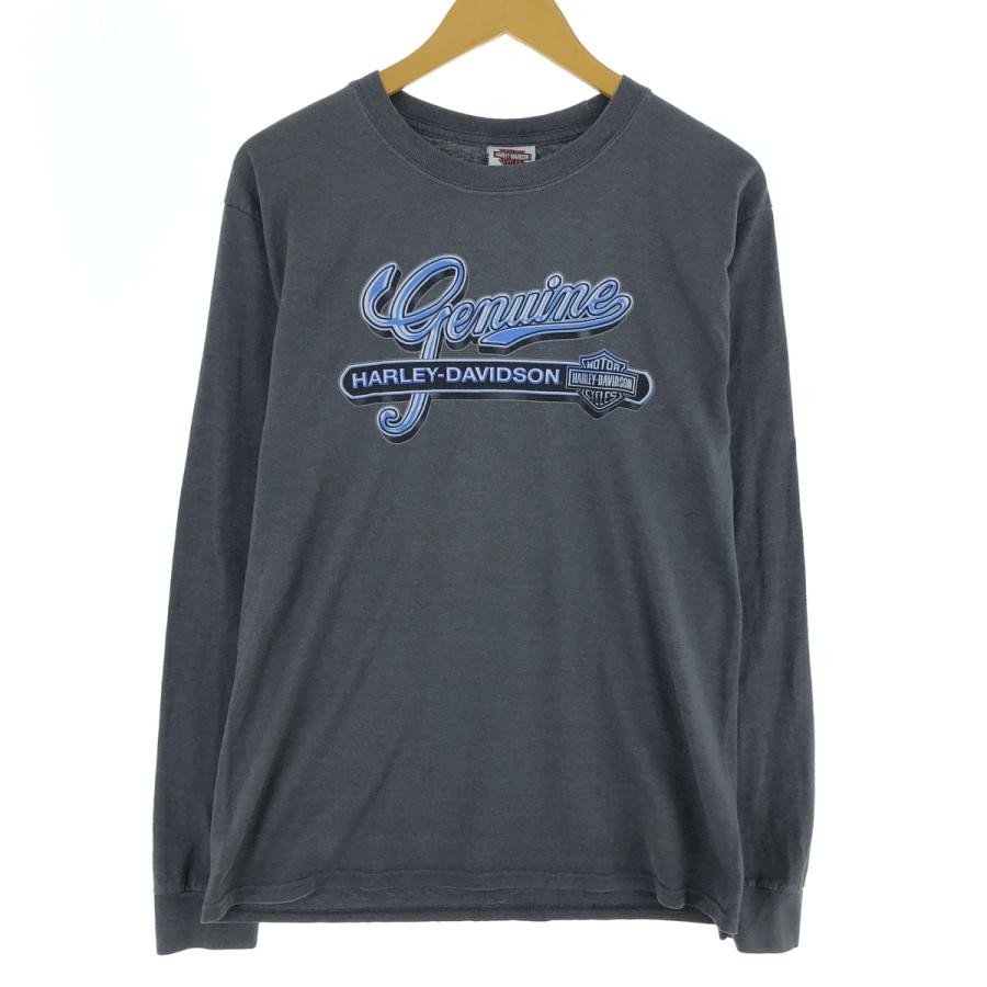 M-484 ハーレーダビットソン　Harley-Davidson ロンT 古着 古着 ハーレーダビッドソン Harley-Davidson ロングTシャツ ロンT