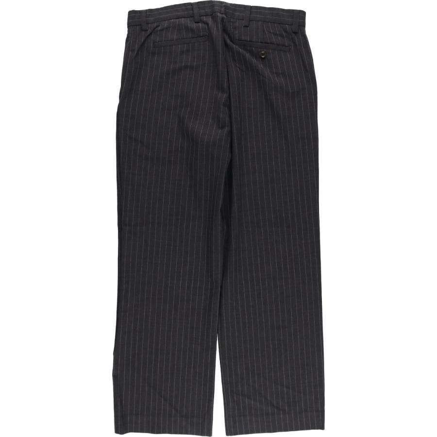 90s イタリア製 BANANA REPUBLIC ウールスラックス レーヨン 古着 PAZONI スリータック ウールパンツ スラックス イタリア製