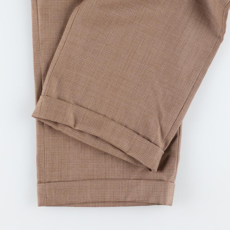 古着 ZANELLA FOR NORDSTROM チェック柄 スラックス ワイドパンツ