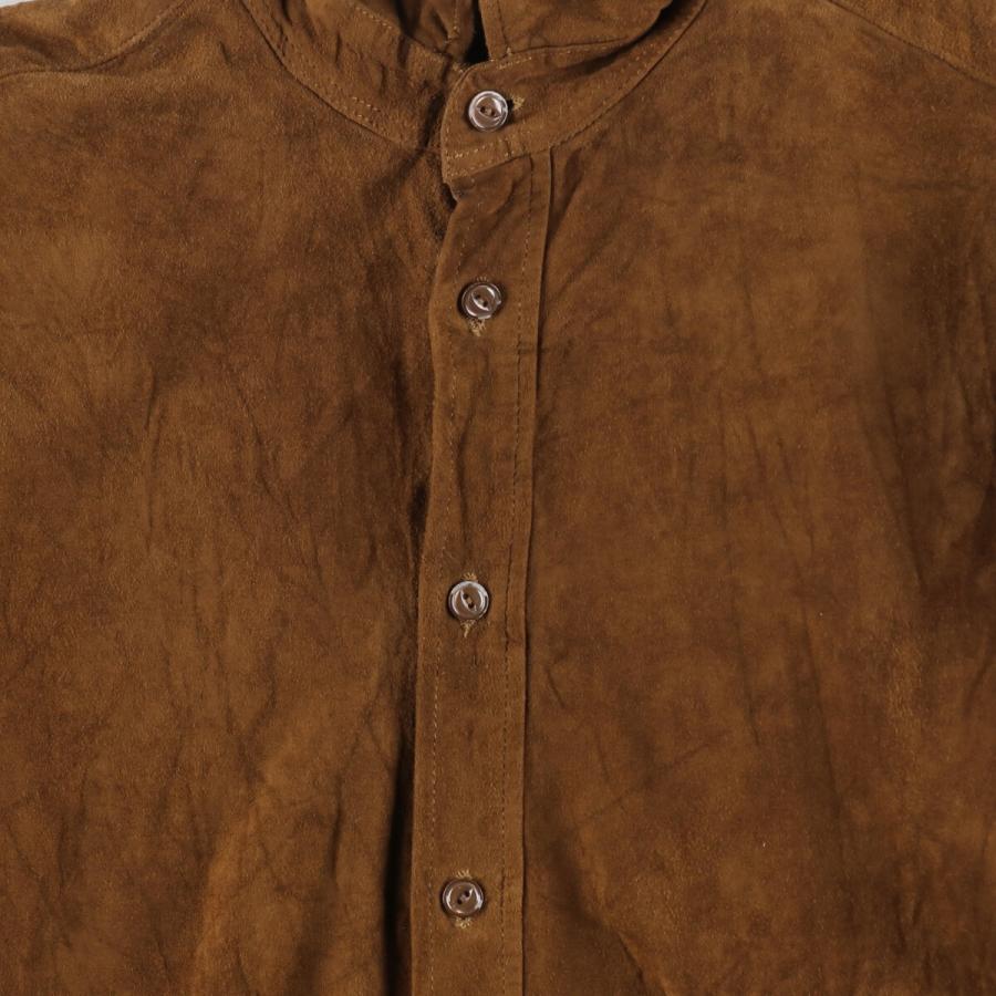 Polo Ralph Lauren スエードブラウン ワンピース サイズ4 古着 ラルフローレン Ralph Lauren POLO RALPH LAUREN スエード 長袖