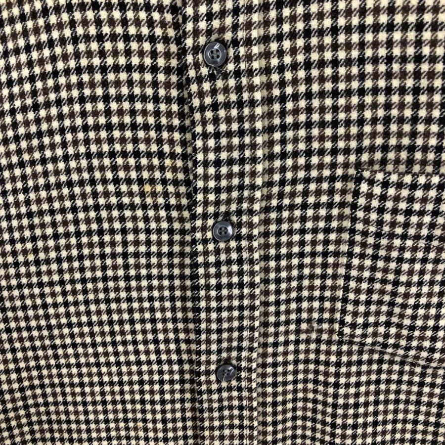 PENDLETON 古着 70年代 ペンドルトン 千鳥格子柄 ワイドカラー
