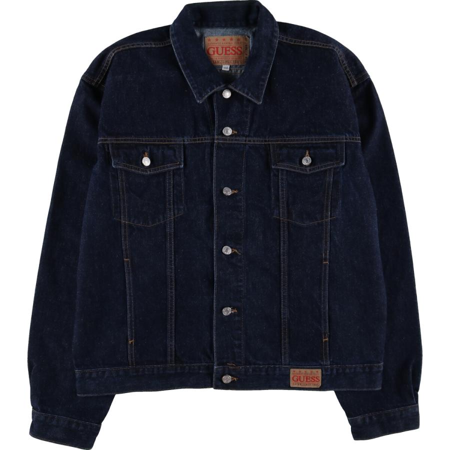Guess デニムジャケット　ブラック GUESS JEANS Oversize Trucker Jacket デニム ジャケット
