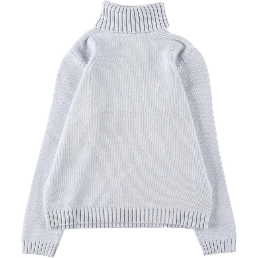 Ralph Lauren - 古着 ラルフローレン Ralph Lauren LAUREN ローレン タートルネック コットンニットセーター レディースM相当 /eaa494223 古着 ラルフローレン Ralph Lauren LAUREN ローレン