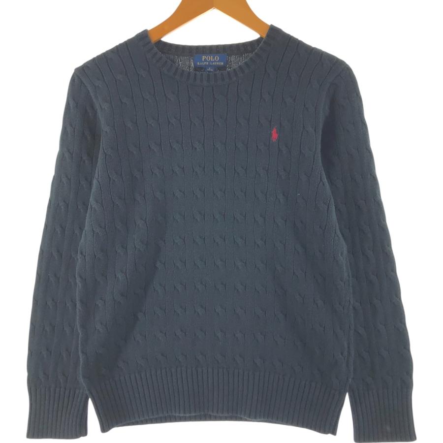 古着 ラルフローレン Ralph Lauren POLO RALPH LAUREN ケーブル編み
