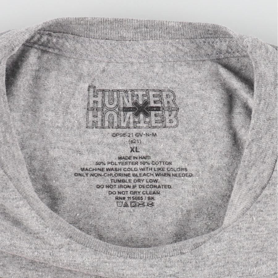 古着 HUNTER ハンターハンター アニメ キャラクタープリントTシャツ