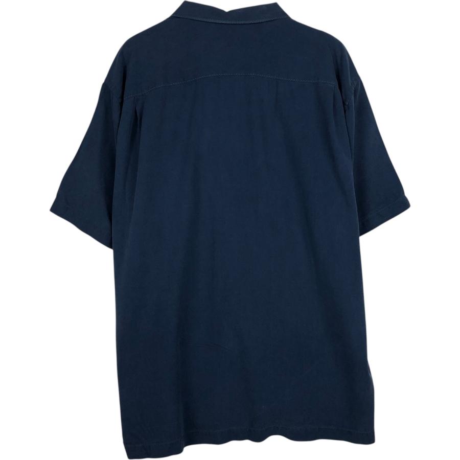 古着 トミーバハマ TOMMY BAHAMA 半袖 オープンカラー シルクシャツ