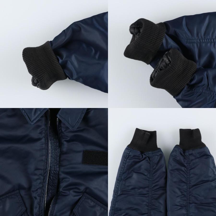 古着 民間品 アヴィレックス AVIREX CWU-45/Pタイプ 中綿入り ミリタリー フライトジャケット メンズXL相当/eaa495273 AVIREX（アヴィレックス） 古着 民間品 AVIREX CWU-45/Pタイプ 中綿