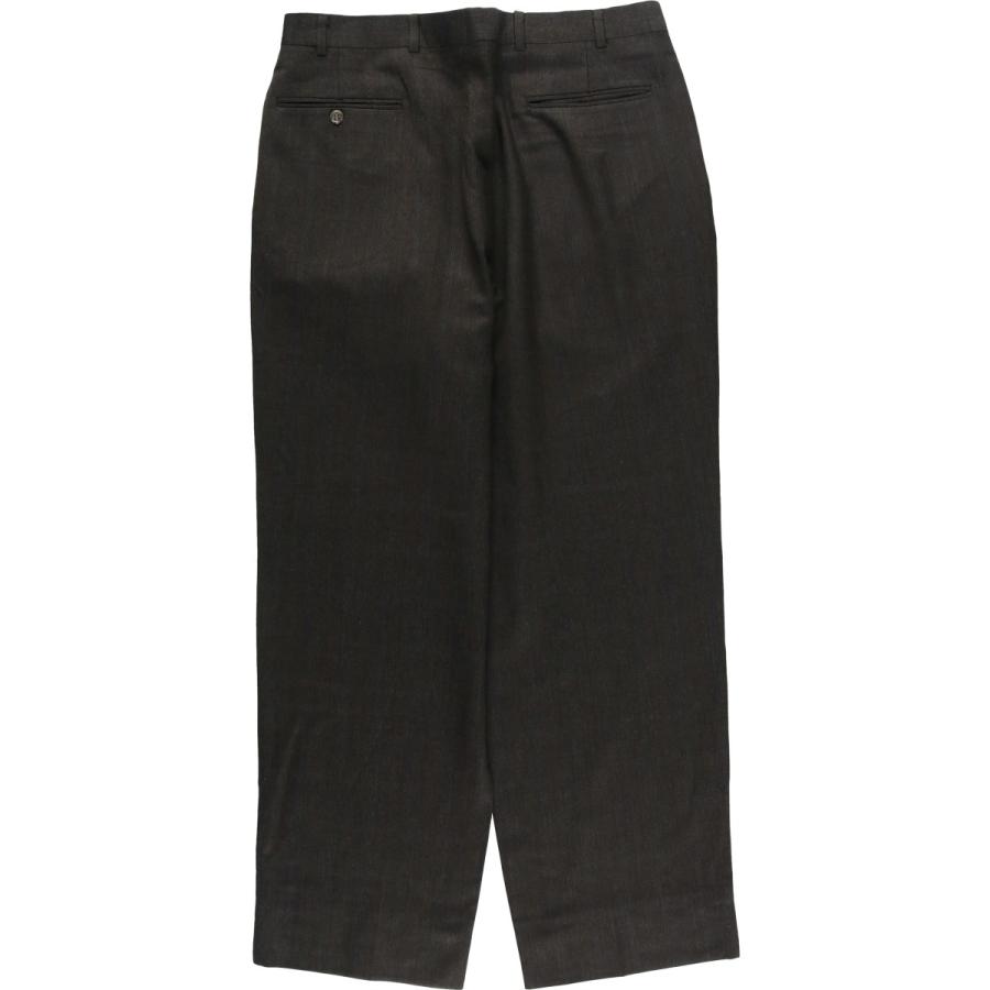 古着 ツータック スラックスパンツ メンズw34相当 /eaa495415 : 古着屋