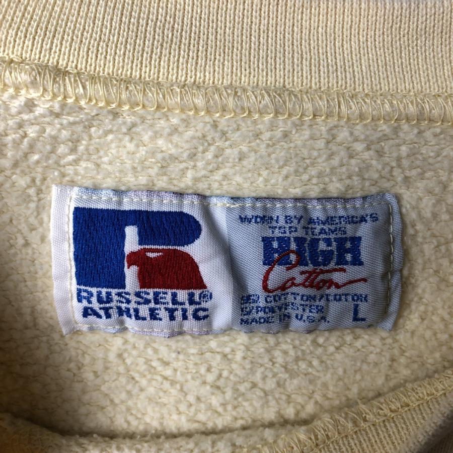 古着 90年代 ラッセル Russell HIGH COTTON 無地 ブランクスウェット