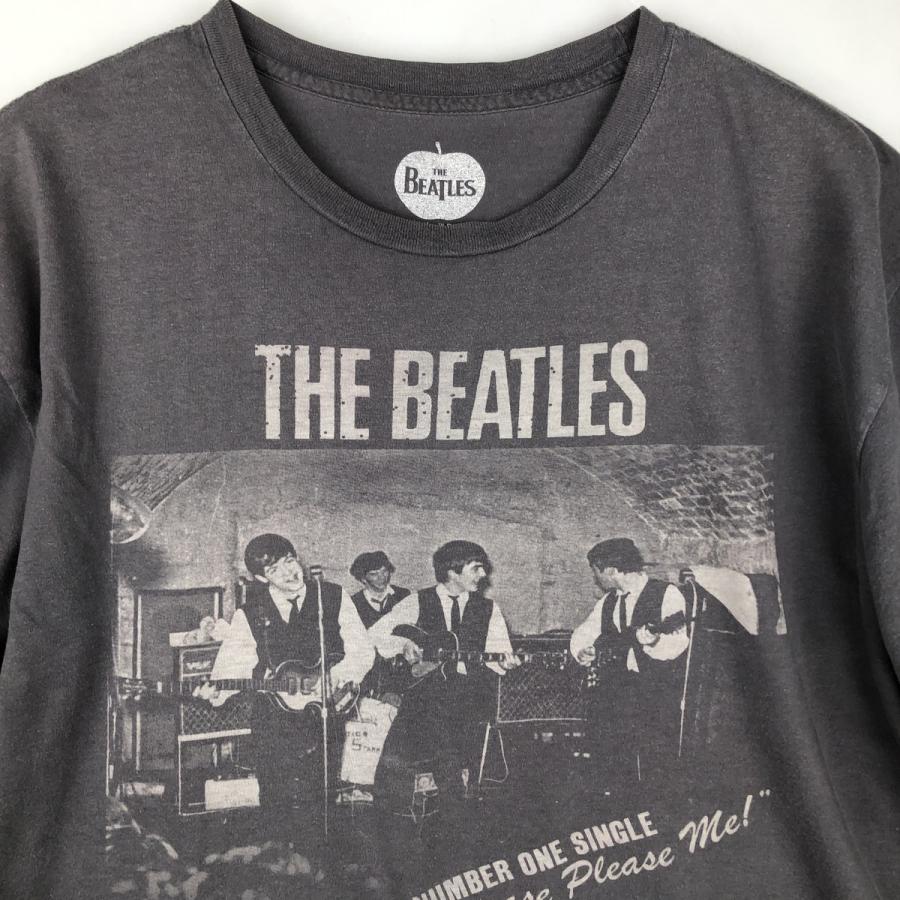 古着 THE BEATLES ビートルズ バンドTシャツ バンT メンズL相当