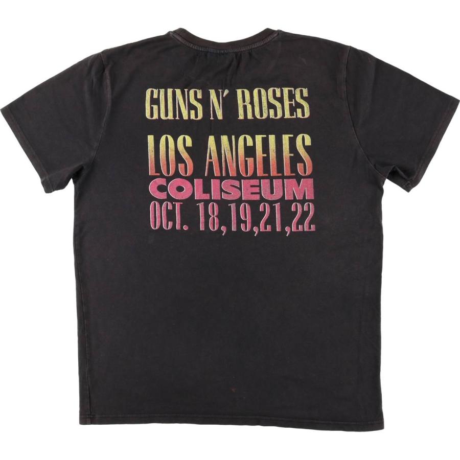 古着 GUNS N' ROSES ガンズアンドローゼズ ドクロ柄 スカル柄 バンドT
