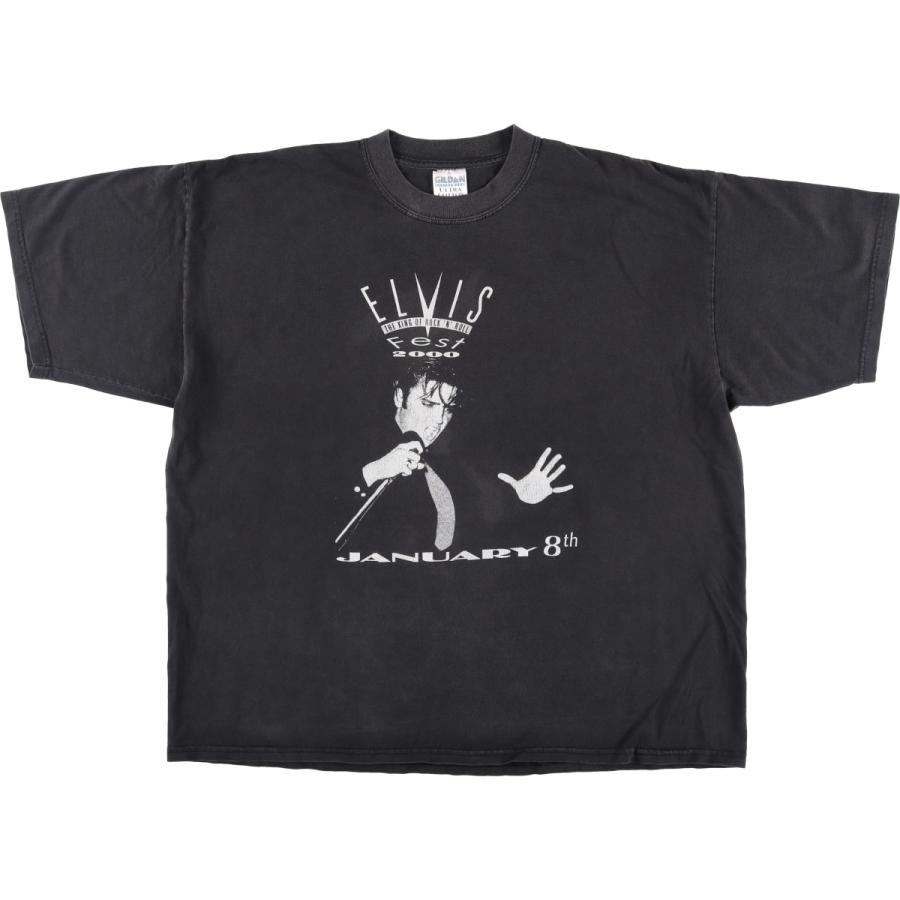 GILDAN（ギルダン） 古着 00年代 GILDAN ELVIS PRESLEY エルヴィス 